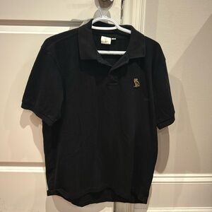 barley worn Men’s OVO black golf shirt
